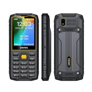 Téléphone portable robuste UNIWA avec clavier QWERTY, 4G LTE GSM, étanche, avec indice d'étanchéité IP68 et fonction de batterie externe - Product Image 3