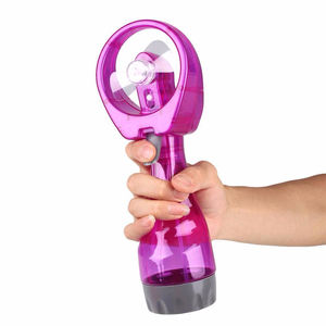 Battery Powered Summer Outdoor Travel Hand Held Standing Mini Portable <strong>Water</strong> Mist Spray Bottle <strong>Cooling</strong> <strong>Fan</strong> With <strong>Water</strong> Tank