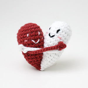 Muñeco de ganchillo transfronterizo de hilo, abrazable, de energía positiva, regalo para pareja, paquete de emojis positivos, tejido a mano - Product Image 1