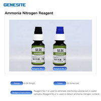 Analyseur portable multiparamètres de la qualité de l'eau pour l'aquaculture, les étangs à poissons, testeur de pH, nitrites, ammoniac, azote, oxygène dissous, fer