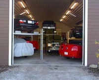 Structure en acier préfabriquée à ossature parkings de réparation automobile