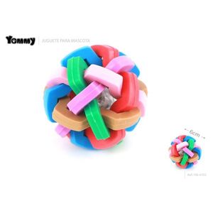 Tpr Woven Bell Ball 6cm <b>Pet</b> <b>Interactive</b> <b>Toy</b> - Product Image 1