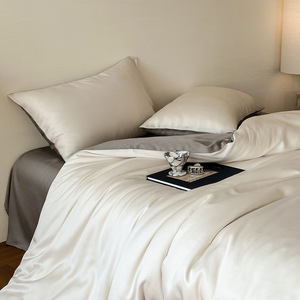 Parure de draps en coton rose bonbon 1500 fils, respirante, ultra douce et rafraîchissante pour les personnes ayant chaud la nuit et les sueurs nocturnes, taille <span class=keywords><strong>King</strong></span> - Product Image 6