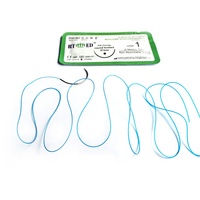 Suture chirurgicale en nylon non résorbable, monofilament, pour la fermeture des plaies