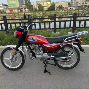 <span class=keywords><strong>Moto</strong></span> de rue à essence Haojue HJ125 robuste et durable, adaptée à toutes les conditions routières, capacité de transport de marchandises disponible - Product Image 4