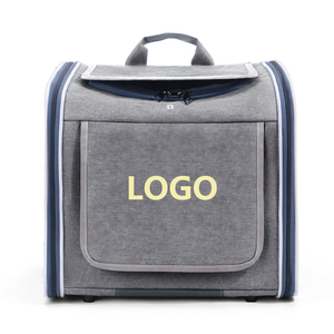 Sac <span class=keywords><strong>de</strong></span> <span class=keywords><strong>transport</strong></span> <span class=keywords><strong>pour</strong></span> animaux <span class=keywords><strong>de</strong></span> compagnie, cage <span class=keywords><strong>de</strong></span> <span class=keywords><strong>transport</strong></span> portable avec bandoulière, sac respirant en maille, grande capacité <span class=keywords><strong>pour</strong></span> chat, chiot - Product Image 2