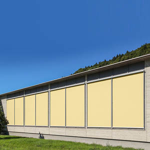 Vente en gros d'auvent vertical <span class=keywords><strong>latéral</strong></span> pour écran à rouleaux de patio personnalisé pare-soleil de balcon rail à fond tombant guides latéraux verticaux <span class=keywords><strong>store</strong></span> à rouleaux - Product Image 4