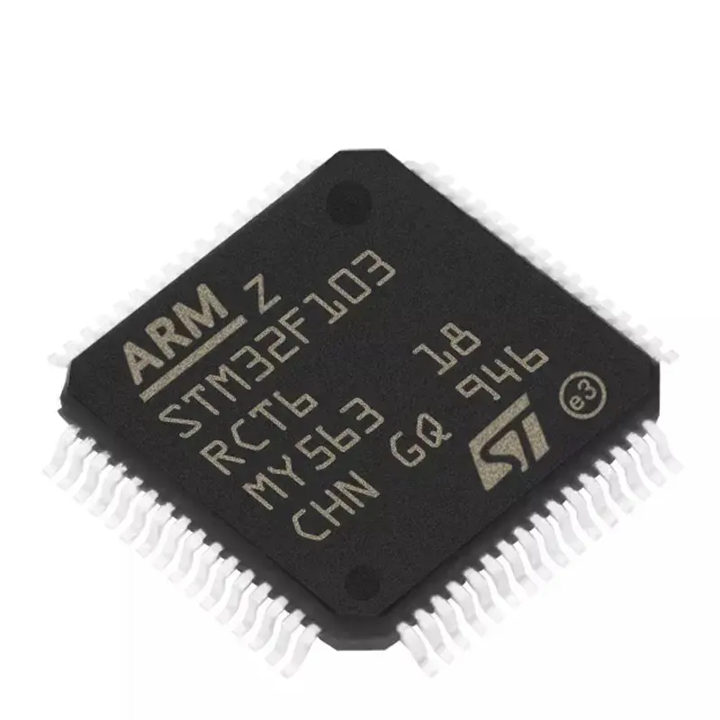Microcontrolador IC STM32F103RCT6, distribuidor Original, CHIP IC MCU 64LQFP
