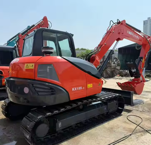 Excavatrice <span class=keywords><strong>Midi</strong></span> d'<span class=keywords><strong>Occasion</strong></span> Fiable, Moteur Puissant KUBOTA KX185, Idéale pour les Travaux de Démolition et de Carrière Intenses - Product Image 4
