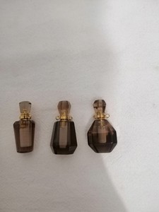 Botella de aromaterapia de aceite esencial de moda al por mayor, colgante de botella de <span class=keywords><strong>perfume</strong></span> de cristal multicolor con grabado de amor de Navidad - Product Image 4