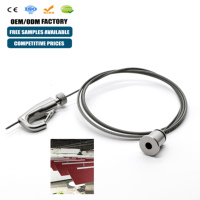 Fabrication Système de Suspension Plafond Réglable Suspension Kit de Suspension Bande Lumière Glissière Câble Set Métal 3W Contemporain