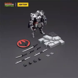 Figura de Acción JOYTOY TMNT-Foot <span class=keywords><strong>Clan</strong></span> a Escala 1/18, Modelo Articulado Coleccionable, Figura en Miniatura, Estatua, Accesorios de Personajes - Product Image 5