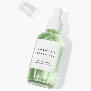 Tonique <span class=keywords><strong>Visage</strong></span> Hydratant, Apaisant et Éclaircissant au Thé Vert, à la <span class=keywords><strong>Rose</strong></span> et au Jasmin, Contrô<span class=keywords><strong>le</strong></span> du Sébum, Vegan, 120 ml, Marque Blanche - Product Image 4