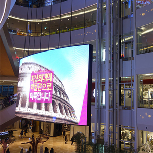 Supermercado tira interior señalización digital a todo color P1.2 P1.5 P1.875 pantalla Led elástica - Product Image 1