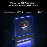   WP35 Pro 6.6" 12GB+512GB 32MP+64MP 11000mAh Cargador Rápido de 33W Doble SIM Android NFC Versión Global Teléfono Móvil Resistente