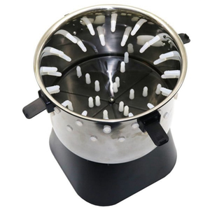 Plumeuse portable 12V mini pour cailles, en acier inoxydable et ABS, pour petits oiseaux et volailles, avec fonction minuterie pour colombes et pigeons - Product Image 4
