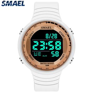 Reloj Deportivo SMAEL 1925 con Pantalla LED Digital, Cronógrafo, Resistente al Agua 5ATM, Correa de Plástico para Hombre - Product Image 2