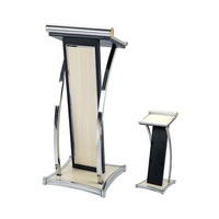 Atril Moderno, Podio para Discursos, Muebles Comerciales, Fabricación de Podios, Metal para Hoteles Comerciales, Acero Inoxidable, China