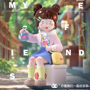 Venta al por mayor: Figura coleccionable decorativa de moda de la serie Mila Girl de SUKI My Friends Cute Blind Box, regalo original. - Product Image 6