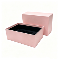 Boîte cadeau en papier de luxe avec couvercle, logo personnalisé, pour produits de vente au détail