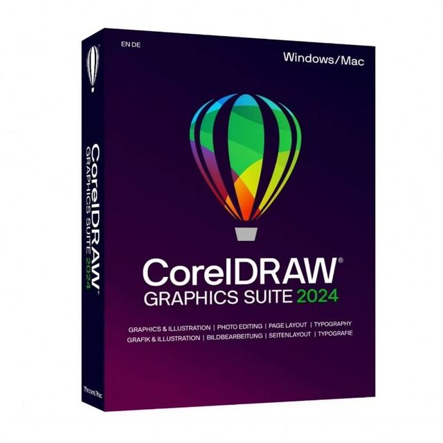 Used Enterprise CorelDRAW Graphics Suite 2024 Mac Vector Drafting Design Software 24/7 Simple Installation After-sales Service