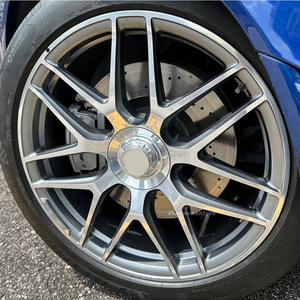 Jantes en aluminium forgé 18 19 20 21 pouces à profil profond finition brillante 5x112 5x120 5x130 pour G63 C43 C63 S550 <span class=keywords><strong>GT</strong></span> GLK 350 E320 CL63 - Product Image 6