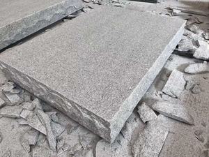 Preço barato China G603 Gergelim Branco Granito Prata Outdoor Stepping Passo Paver Pavement Stone Com Natural Split Edges - Product Image 3