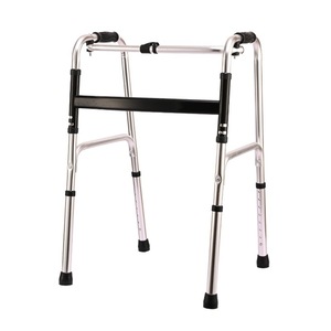 Stone Bridge Aluminum Alloy <b>Walker</b> Four Legged Walking Aid For <b>Elderly</b> And Disabled Square Frame Assistive Device - Product Image 2