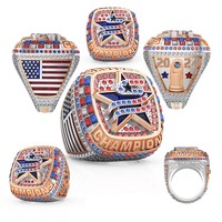 Anneaux de championnat personnalisés pour le baseball et le softball USSSA Youth Basketball Sports Fantasy Football pour les mariages et les fiançailles