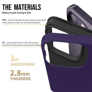 Qualité 2 en 1 hybride armure Triangle <span class=keywords><strong>coque</strong></span> de téléphone <span class=keywords><strong>pour</strong></span> <span class=keywords><strong>Xiaomi</strong></span> téléphone Anti-chute robuste housse de téléphone <span class=keywords><strong>pour</strong></span> <span class=keywords><strong>Redmi</strong></span> <span class=keywords><strong>Note</strong></span> 8 9 10 Pro - Product Image 3