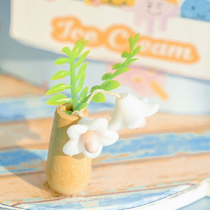 Iecreate P-1006 <span class=keywords><strong>jojo</strong></span> Little <span class=keywords><strong>Q</strong></span> DIY อุปกรณ์เฟอร์นิเจอร์จิ๋ว3D บ้านตุ๊กตาปริศนาไม้ - Product Image 2