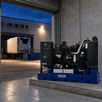 Générateurs diesel Cummins 88 KVA à châssis ouvert, générateur diesel 70KW à châssis ouvert, système de refroidissement par eau, alternateur sans balais, AC 3 phases
