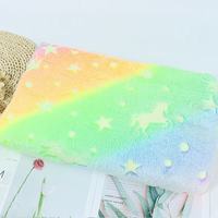 Impression offset double face flanelle lumineuse vêtements pour enfants tissu jouet
