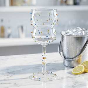 Verres à vin et à dessert réutilisables, tendance, vintage, faits à la main, collection premium en gros - Product Image 1