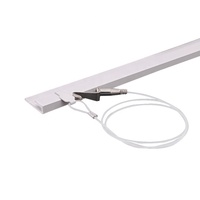 Crochet de suspension réglable en acier inoxydable pour câble, à souder et cintrer, pour système de suspension de tableaux sur rail de taille J, quincaillerie