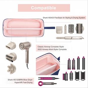 Estuche de Almacenamiento para Accesorios de Secador de Pelo, Estuche Flexible de Apertura Amplia, Compatible con Planchas de Pelo, Rizadores, Bolsa de Viaje para Herramientas de Peinado para Mujer - Product Image 3
