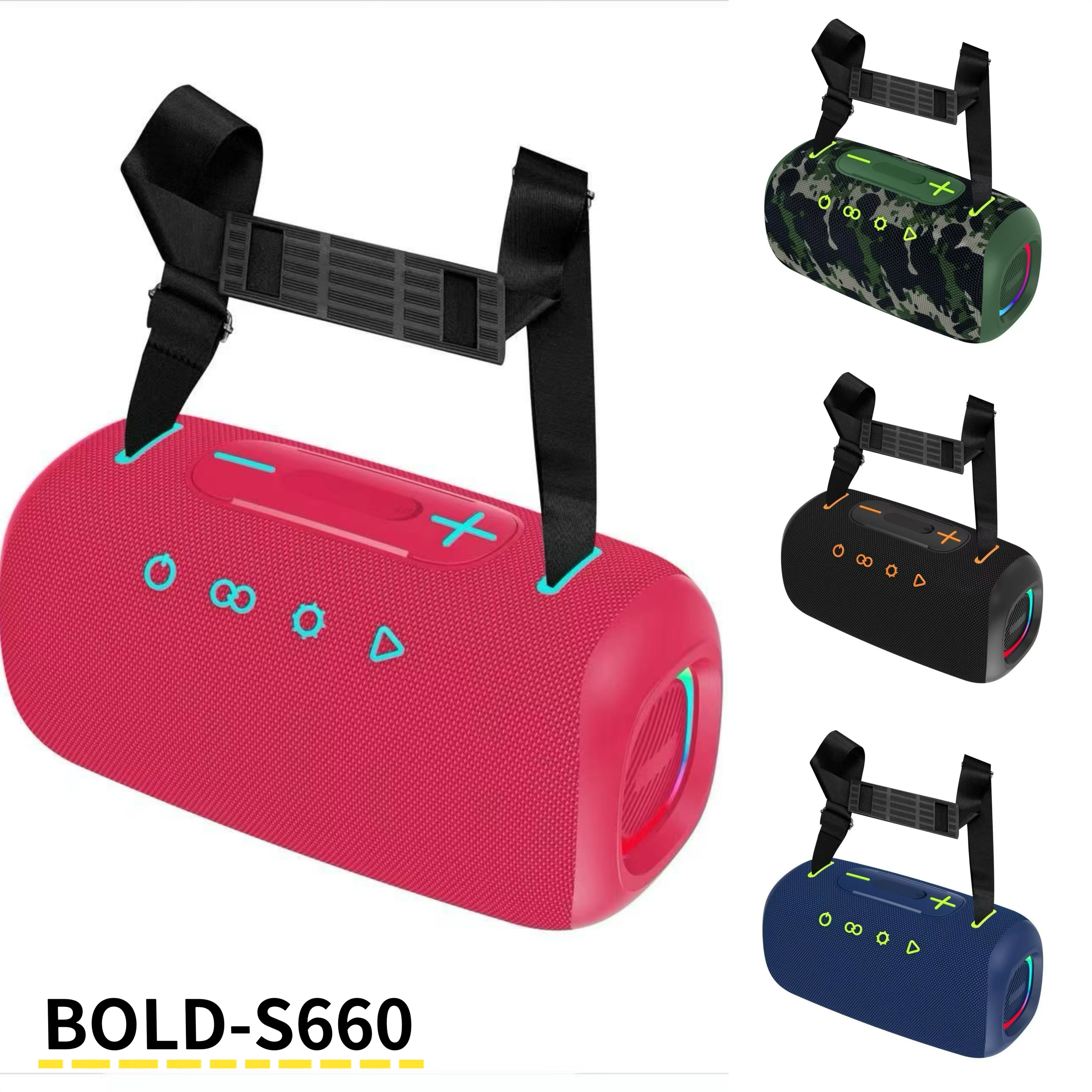 50W Portable Bluetooth Speaker, IPX6 Waterproof Wireless Speaker with RGB Light, Bold Sound, TWS Pairing · image 6