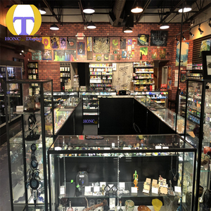 Lắp ráp hoàn chỉnh cửa hàng nhôm cửa hàng Hiển thị lịch thi đấu Kính mạnh mẽ bán hàng trưng bày cho toàn bộ cửa hàng hiển thị - Product Image 1