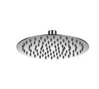 Pommeau de douche cascade rond en acier inoxydable 304 à fonction unique Pommeau de douche pluie de plafond avec bec de robinet de salle de bain inverseur