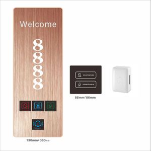 Hotel Room Smart Service System Remote Control Automation Door Lock Multi-Language Support Touch IP66 Wires Voice LH-ZX Guest - Product Image 6