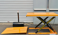 Plate-forme élévatrice à ciseaux standard ultra-basse certifiée CE Table élévatrice stationnaire portable