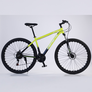 Vélo de montagne populaire en alliage d'aluminium vert clair argenté Bicicleta Frein à disque double avec 21 24 27 30 vitesses MTB - Product Image 1