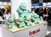 Peluche OEM de haute qualité en tissu doux pour enfants, idéale comme cadeau promotionnel d'entreprise