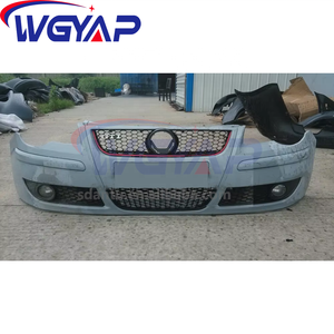 WGYAP OEM 6Q0807217E 6Q0807217F Kit di Aggiornamento Paraurti Anteriore e Posteriore per <span class=keywords><strong>Volkswagen</strong></span> <span class=keywords><strong>Polo</strong></span> 2005-<span class=keywords><strong>2009</strong></span>, Include Foro per Lavafari - Product Image 2