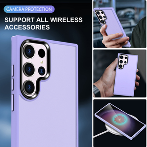 Cover posteriore morbida per telefono cellulare Skin feel per samsung galaxy s23 custodia per telefono colorata ultra traslucida per iphone - Product Image 3