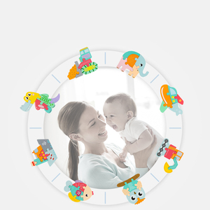 <span class=keywords><strong>Puzzle</strong></span> 3D in Legno Montessori Educativo per Bambini da <span class=keywords><strong>2</strong></span> a 4 Anni - Giocattolo Didattico Ecologico - Product Image 3