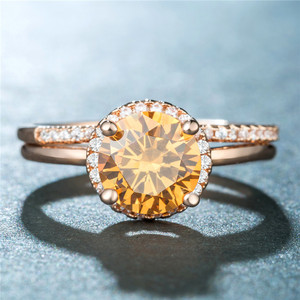 Anello Tono Rosa per Donne, Gioielli Eleganti e Scintillanti, Vendita all'Ingrosso - Product Image 2