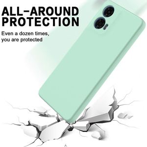 Funda de silicona líquida para Moto G04 Anti Drop Phone Soft Tpu Frosted Mobile Personalizar a prueba SJK372 - Product Image 3