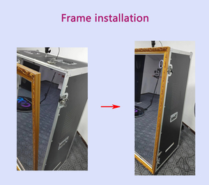 Máquina de cabina de fotos de espejo mágico popular tradicional selfie photobooth pantalla táctil <span class=keywords><strong>fotomaton</strong></span> magico foto de gabinete para la venta - Product Image 4