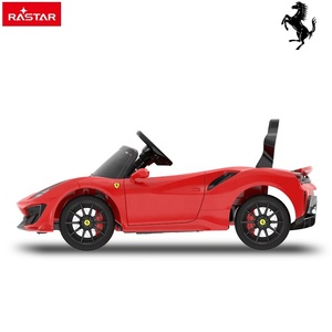 Rastar alta especificación 12V 7A coche eléctrico niños Batería grande niños bebé juguete coche Ferrari paseo en coche para que los niños conduzcan - Product Image 6